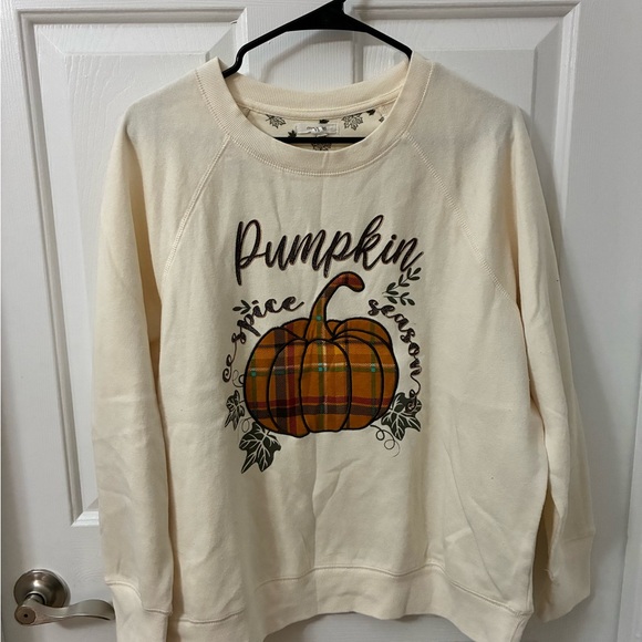 Maurices Sweaters - Maurices Cream Pumpkin Spice Season Sweater